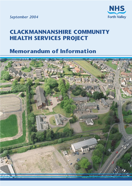 Clackmannanshire Community Health Services Project, Memorandum Of