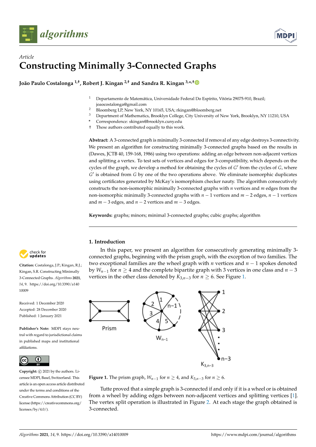 Constructing Minimally 3-Connected Graphs