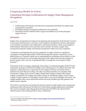 Supply Chain Management Certifications That Will Increase the Skill Level of Individuals Seeking Employment in That Field