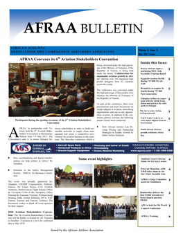 Afraa Bulletin