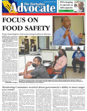 Focus on Food Safety
