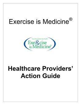 Healthcare Provider Action Guide