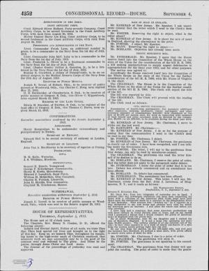4252 CONGRESSIONAL RECORD-HOUSE. Septel\IBER -4