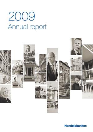 Handelsbanken Annual Report 2009