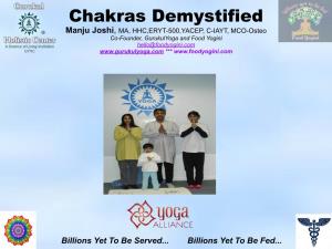 Chakras Demystified