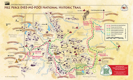 Nez Perce National Historic Trail Map Tearsheet