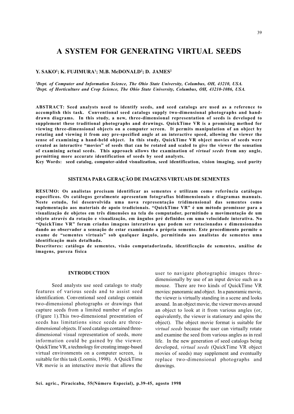 A System for Generating Virtual Seeds 39