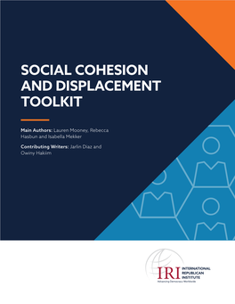 Social Cohesion and Displacement Toolkit