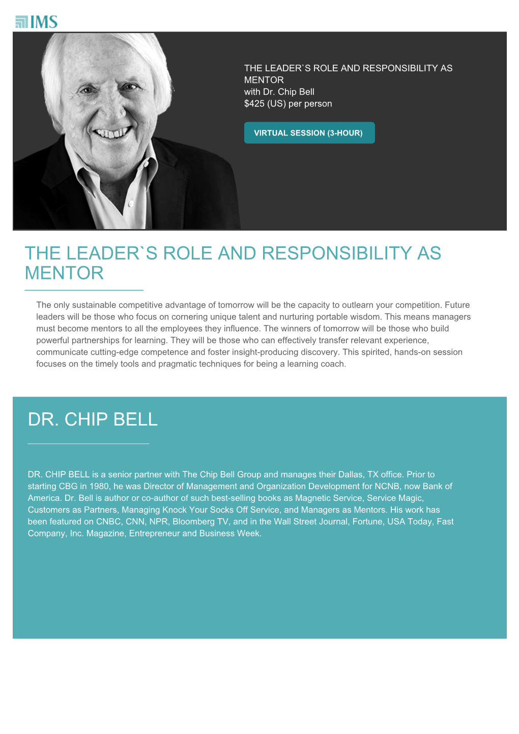The Leader`S Role and Responsibility As Mentor Dr