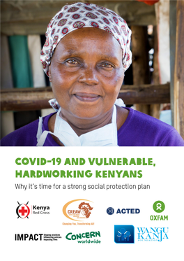 COVID-19 and Vulnerable, Hardworking Kenyans: Why It's Time