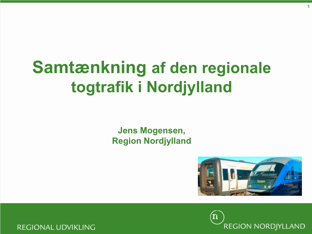 Jens Mogensen, Region Nordjylland