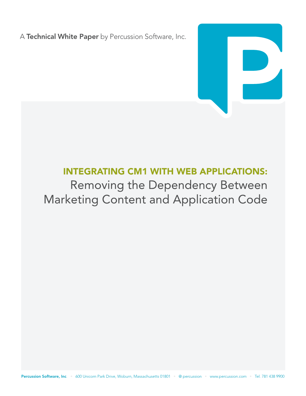 Removing the Dependency Between Marketing Content and Application Code