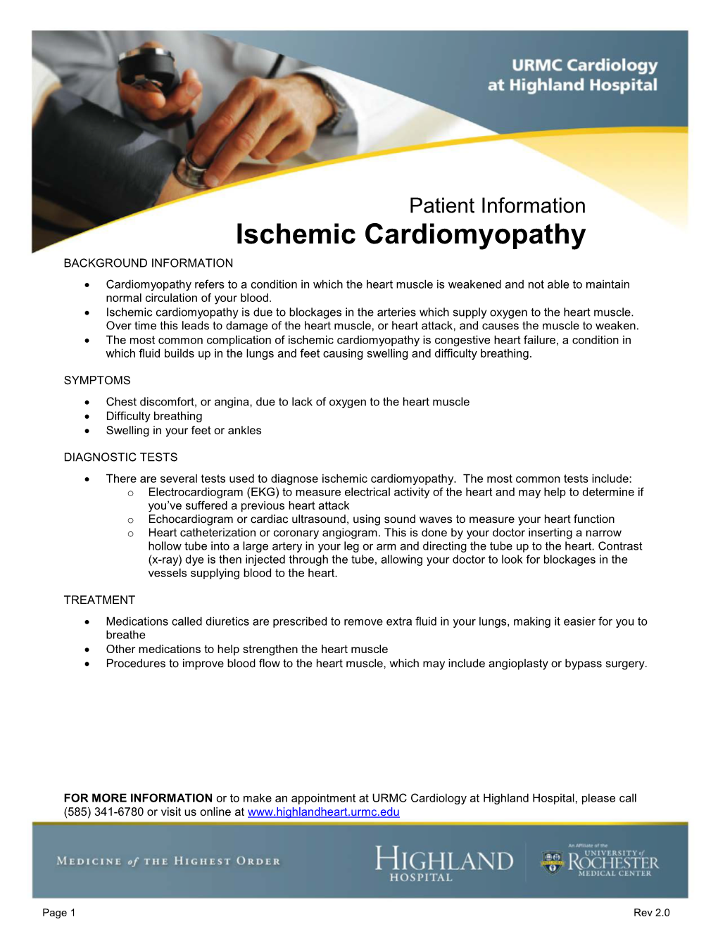 Ischemic Cardiomyopathy