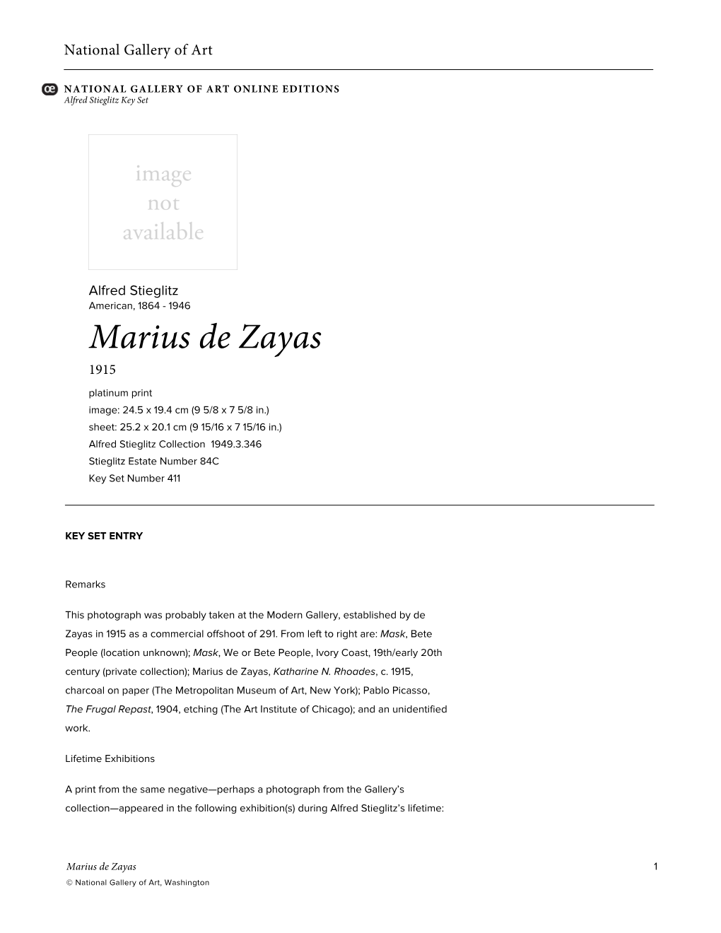 Marius De Zayas