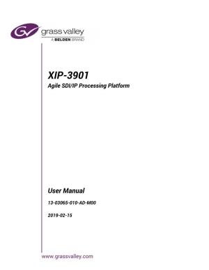 XIP-3901 User Manual