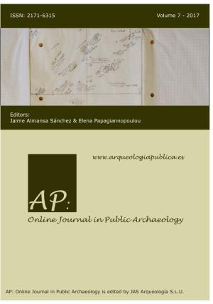 Online Journal in Public Archaeology