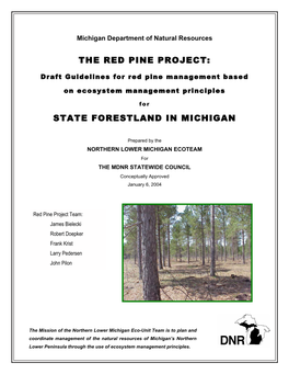 The Red Pine Project