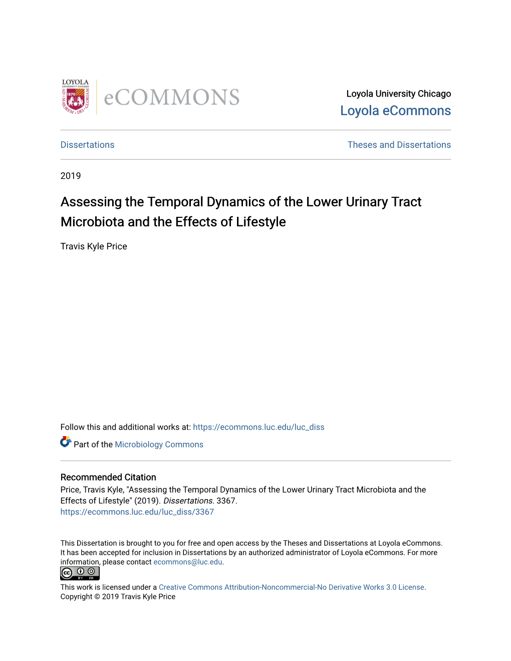 Assessing the Temporal Dynamics of the Lower Urinary Tract Microbiota and the Effects of Lifestyle