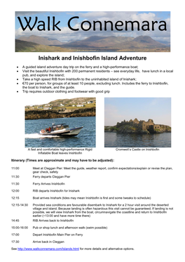 Inishark and Inishbofin Island Adventure