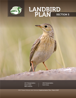 Landbird Plan Section 5