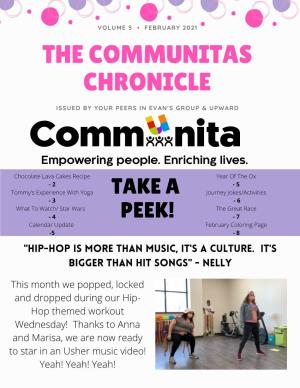 February 2021 the Communitas Chronicle
