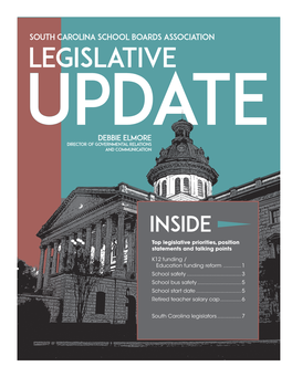 Legislative Update Debbie Elmore Director of Governmental Relations and Communication