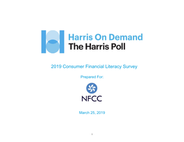 2019 Consumer Financial Literacy Survey