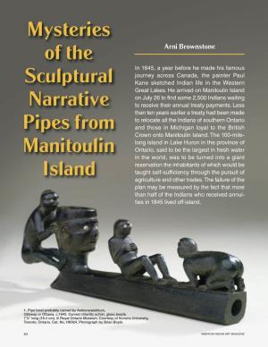 Mysteries of the Sculptural Narrative Pipes from Manitoulin Island