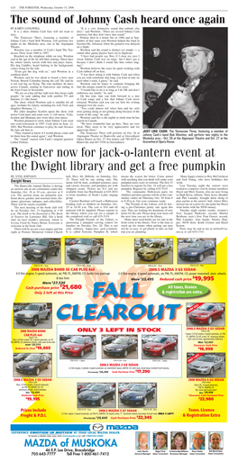 Register Now for Jack-O-Lantern Event at the Dwight Library and Get a Free Pumpkin by ANNE JOHNSON Hall, Hwy