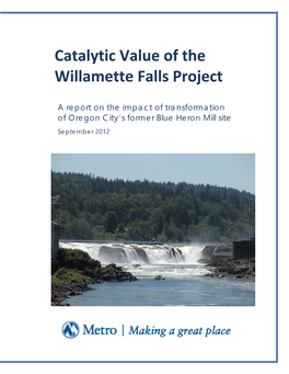 Catalytic Value of the Willamette Falls Project