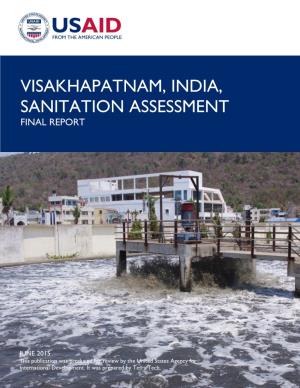 Visakhapatnam, India, Sanitation Assessment Final Report