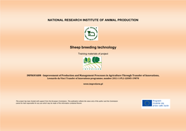 Sheep Breeding Technology