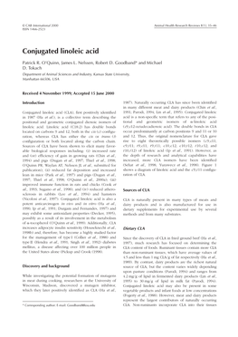 Conjugated Linoleic Acid