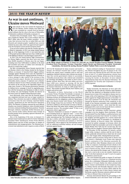 The Ukrainian Weekly, 2016