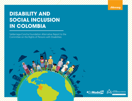 Disability and Social Inclusion in Colombia
