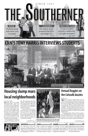 Cnn's Tony Harris Interviews Students