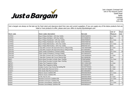 Stock Barcodes List.Xlsx