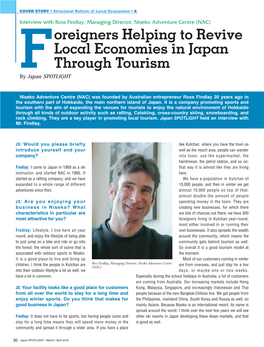 Oreigners Helping to Revive Local Economies in Japan Through Tourism Fby Japan SPOTLIGHT