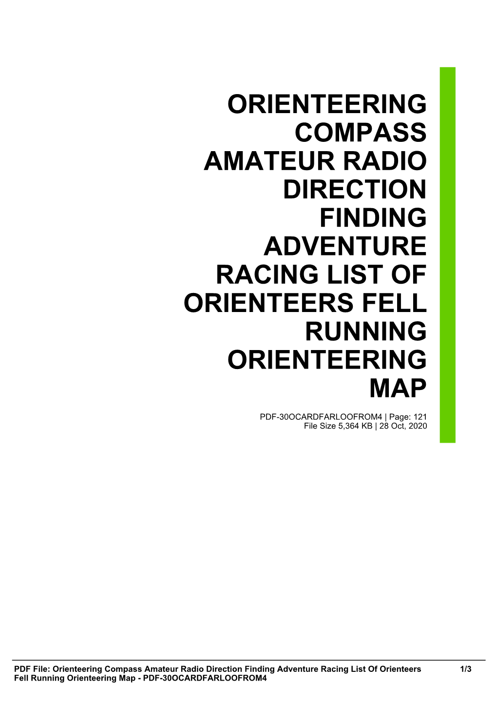 Orienteering Compass Amateur Radio Direction Finding Adventure Racing List of Orienteers Fell Running Orienteering Map