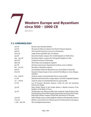 7Western Europe and Byzantium