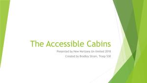 The Accessible Cabins of Wisconsin