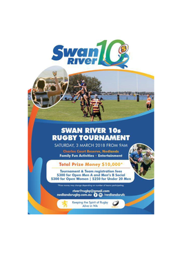 Swan River 10S Tournament Manual