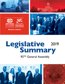 Legislative Summary 2019 (PDF)