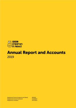 Annual Report and Accounts 2019
