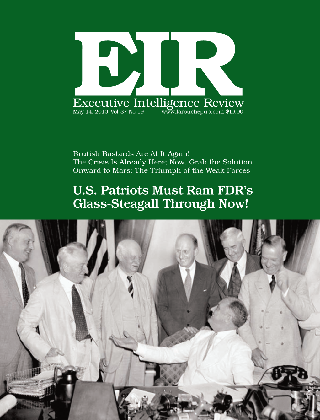 Executive Intelligence Review, Volume 37, Number 19, May 14, 2010