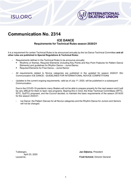 ISU Communication 2314