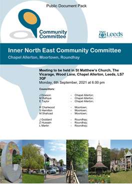 (Public Pack)Agenda Document for Inner North East Community