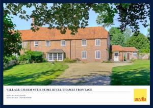 Village Charm with Prime River Thames Frontage