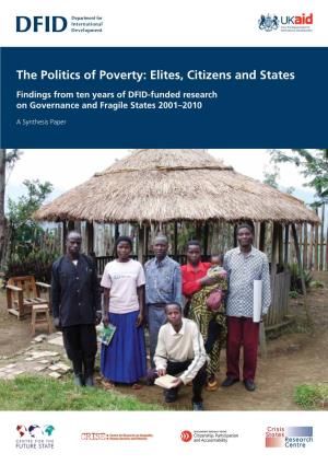 The Politics of Poverty: Elites, Citizens and States