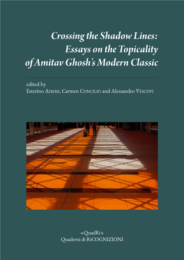 Crossing the Shadow Lines: Essays on the Topicality of Amitav Ghosh's